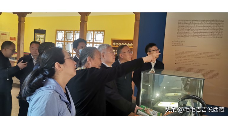 原国务院扶贫办主任刘永富一行莅临2028·体育官网青稞调查调研